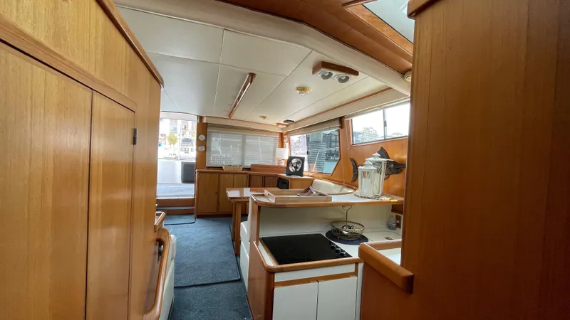 Galley Aft View to Companion Way