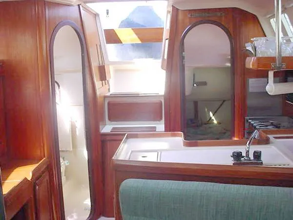 interior facing aft