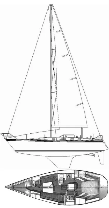 1987 Hunter Legend 40