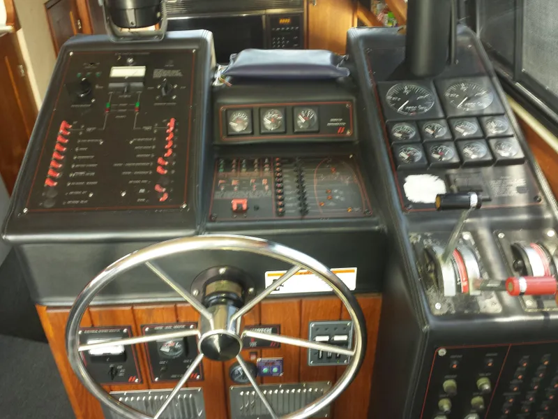 Lower Helm Station Control & Switches