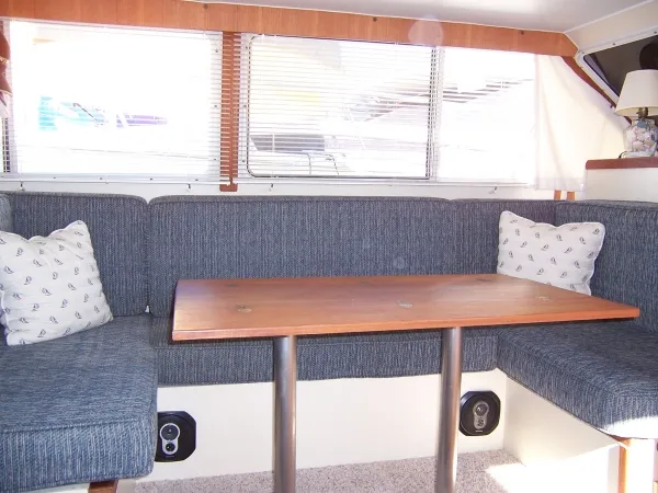 Port side dinette