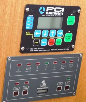 Watermaker/Genset controls