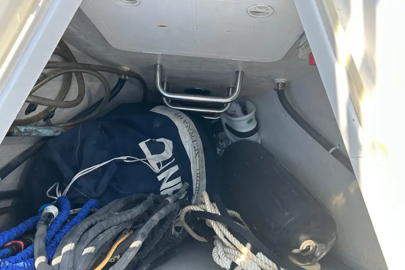 Storage in Foredeck