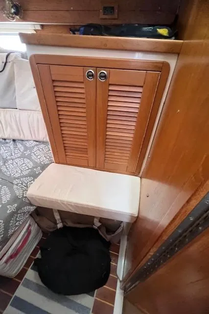 Port Aft Cabin Cedar Lined Hanging L:ocker