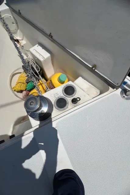 Anchor Locker w/Electric Windlass