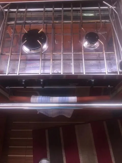Two Burner Propane Stove and Oven
