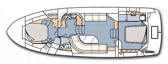 Manufacturer Provided Image: 420 - cabin arrangement