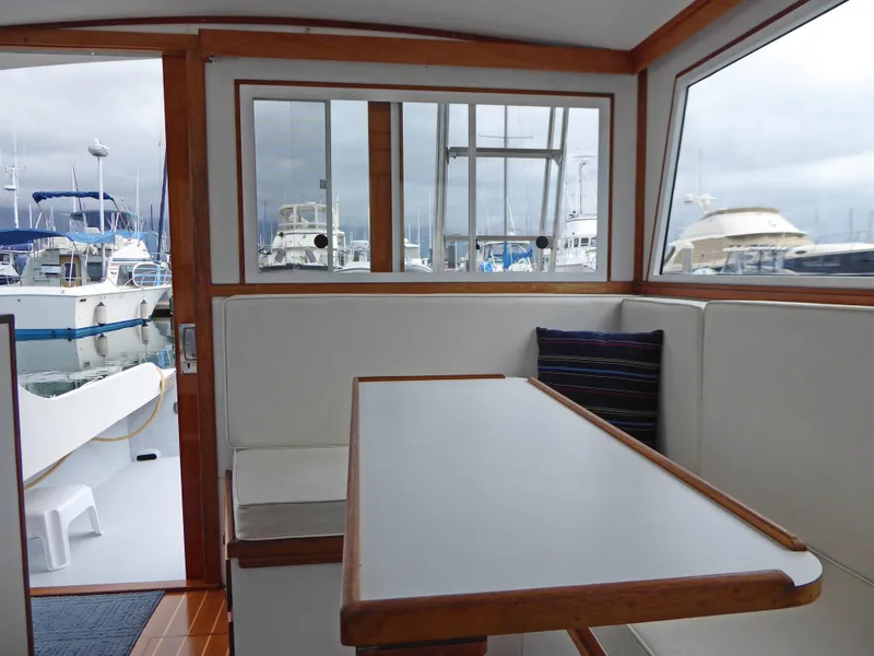 Interior looking aft
