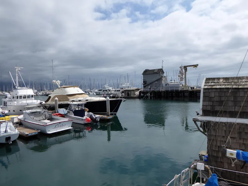View from slip 2