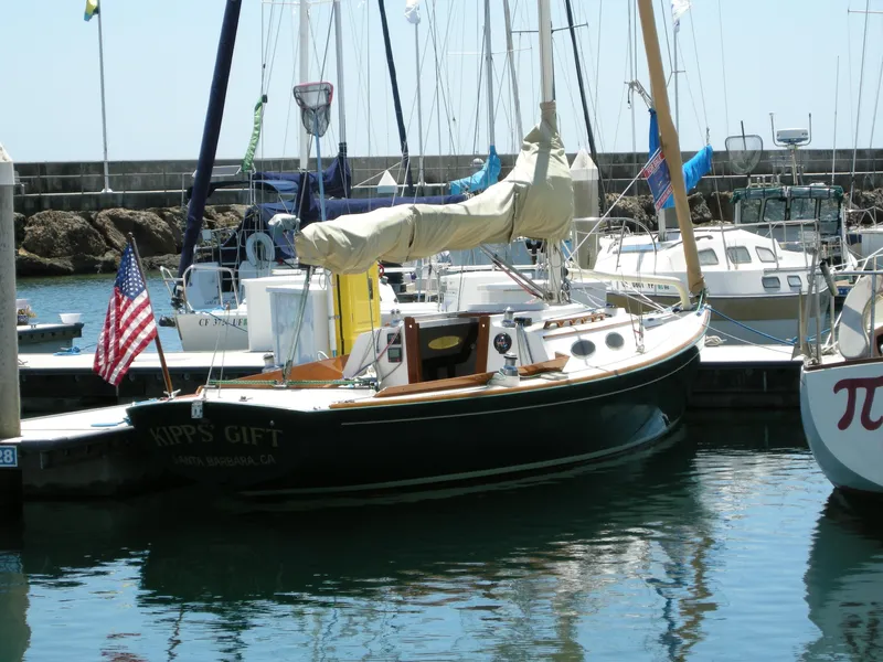 In slip stern view