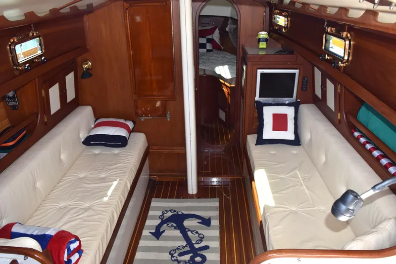 Interior looking forward