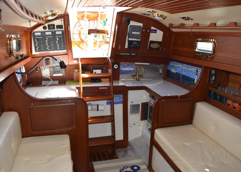 Interior looking aft