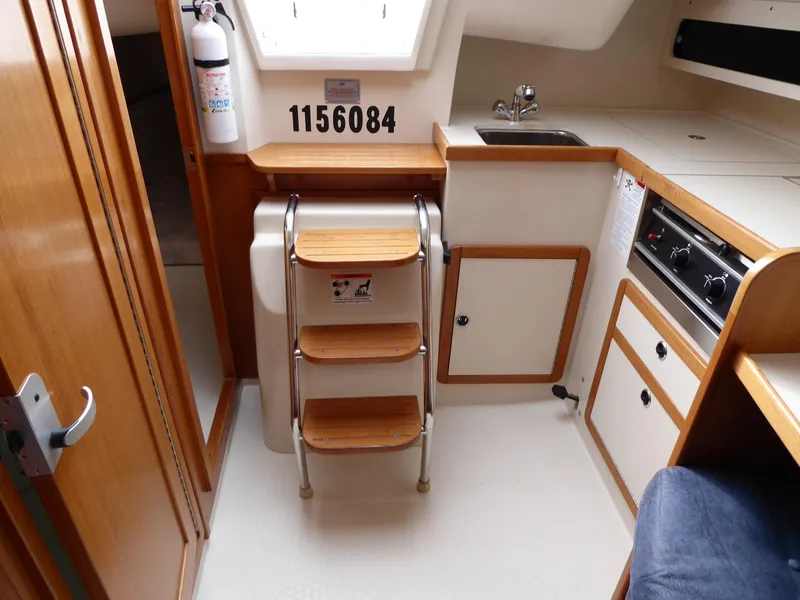 Interior looking aft