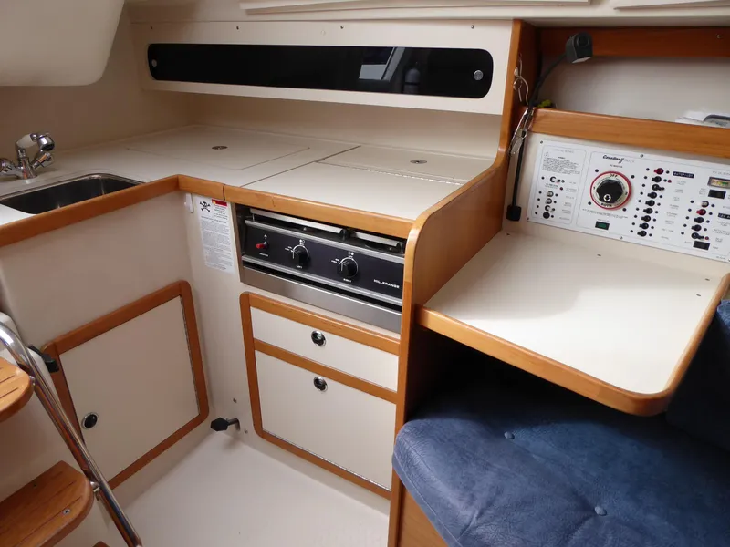 Looking to galley