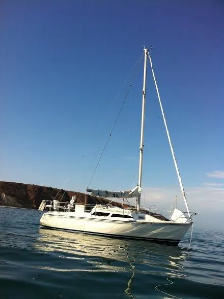 Catalina 270 @ anchor