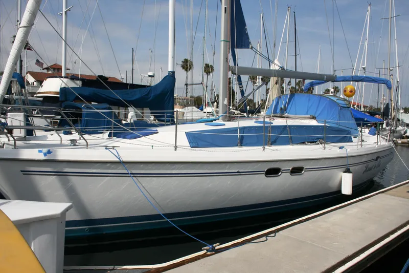At the dock port side
