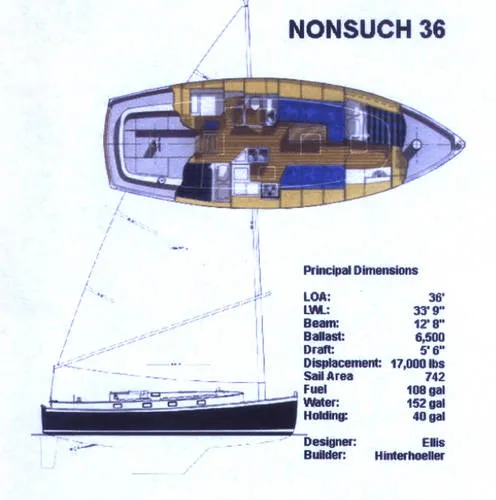 1984 Nonsuch by Hinterhoeller Yachts