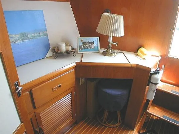 Aft Desk and Mirror