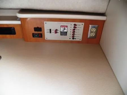 MAIN BREAKER PANEL AT GALLEY COUNTER TOP