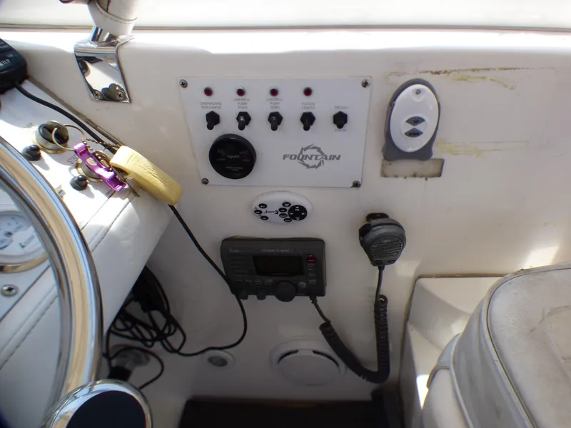 VHF Radio, Remote for Wireless Electric Windlass, Navigation & Cockpit Lighting Switches