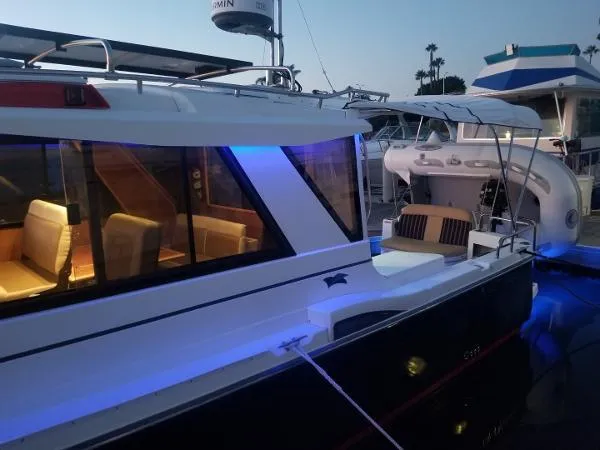 Interior lights and cockpit enclosure
