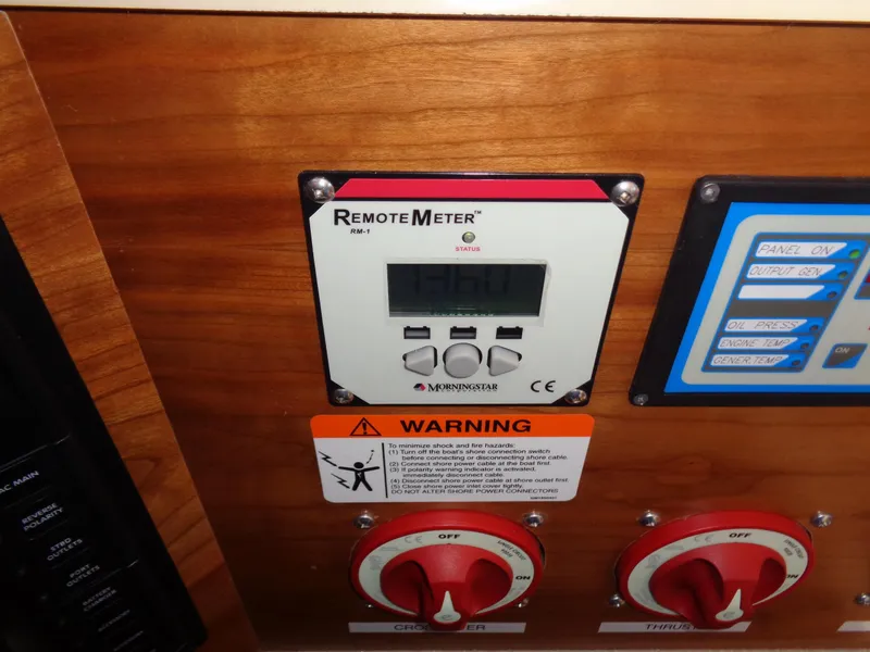 Volt meter remote