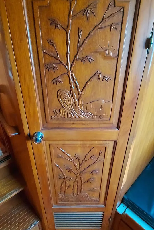 Fancy Aft Cabin Door on Head