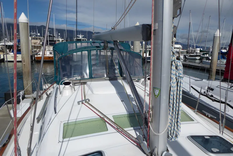 Deck looking aft