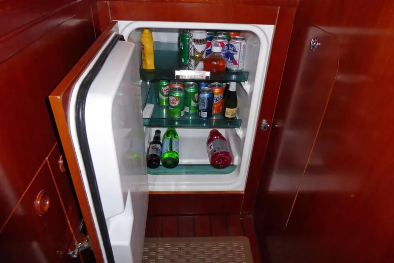 Front opening refrigerator