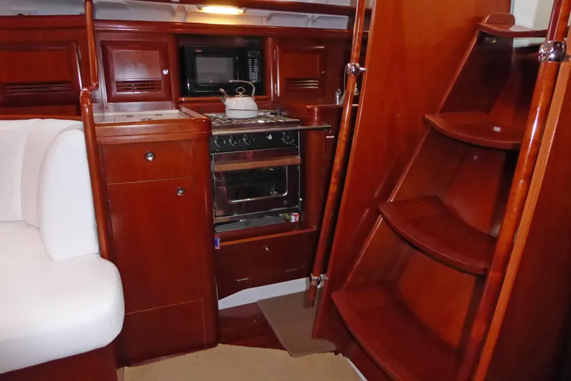 Looking to galley from nav