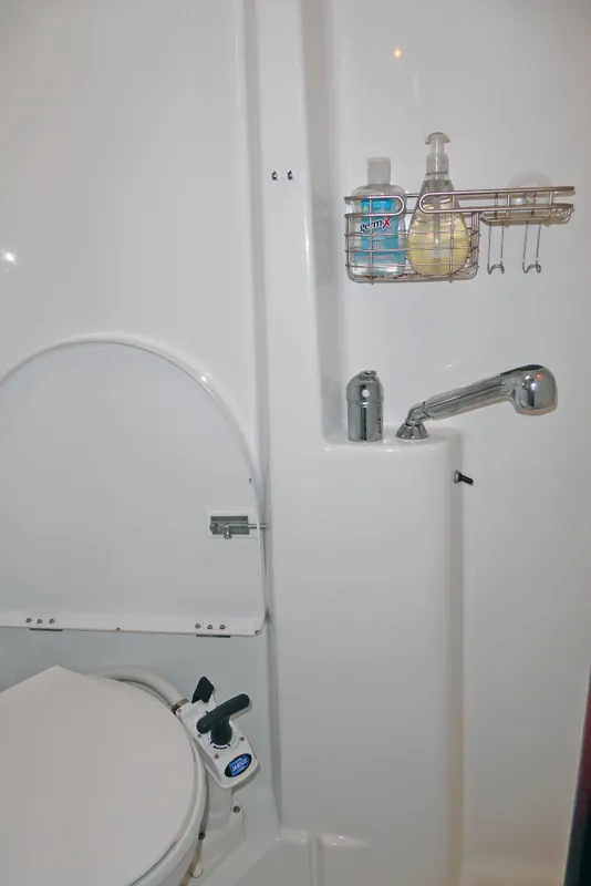 Master shower