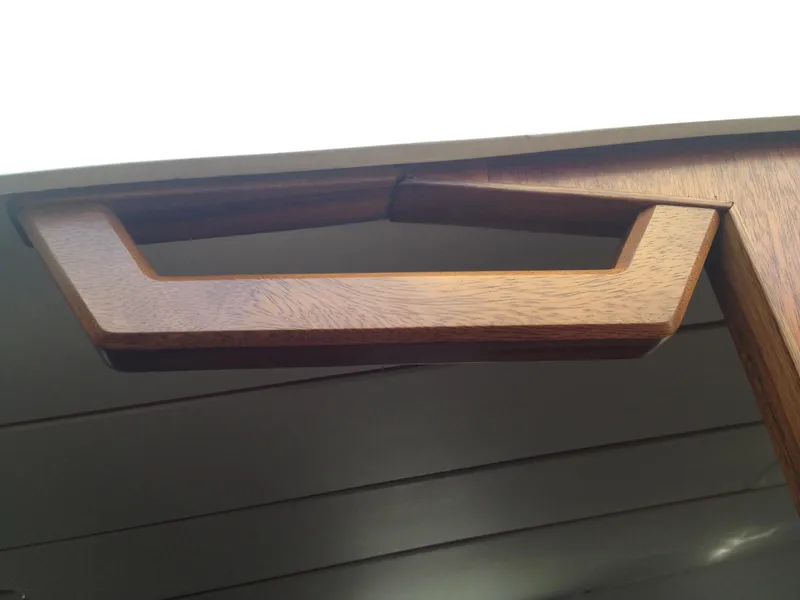 Custom Koa wood throughout