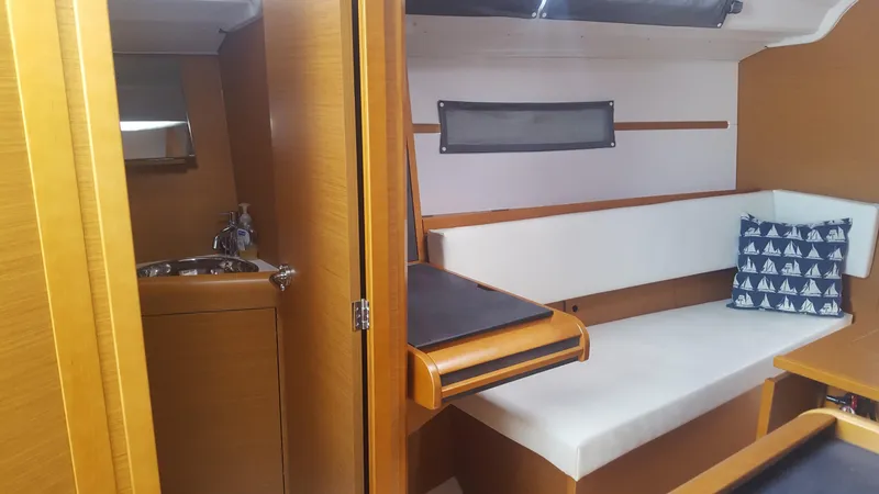Portside main cabin