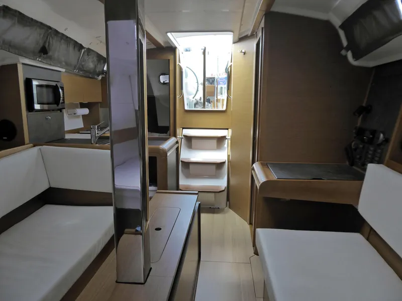 Looking aft interior