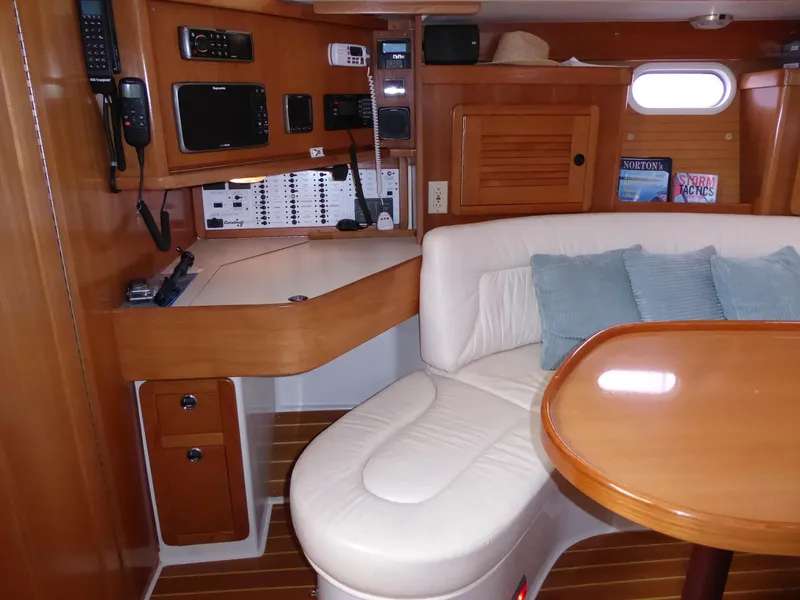 Looking to nav station