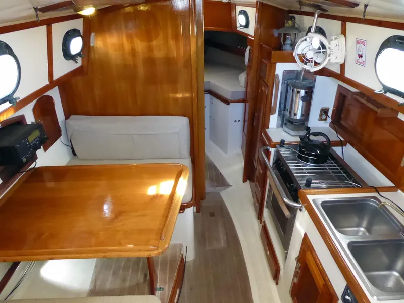 Interior looking forward