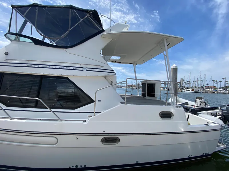 Port aft deck and cockpit