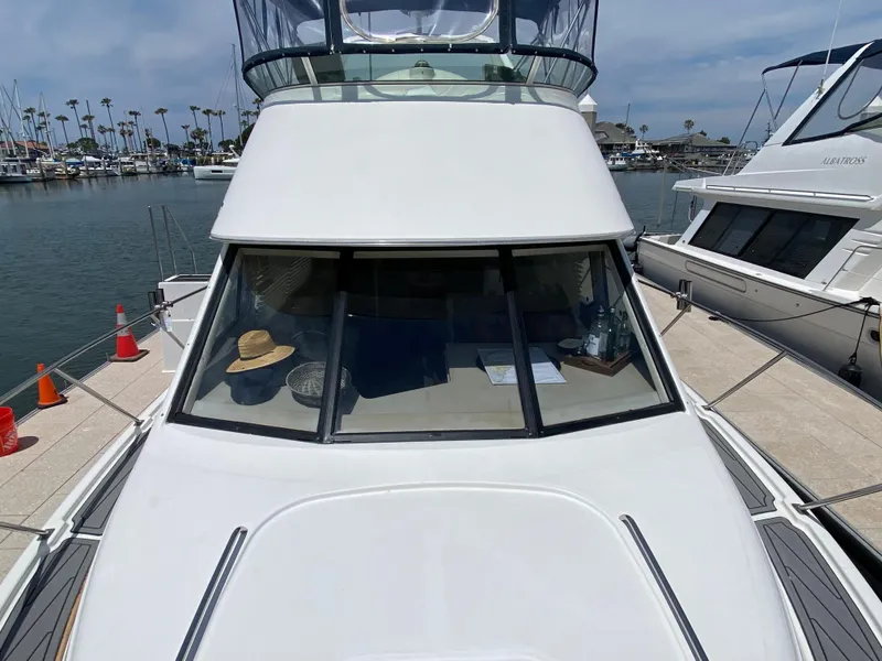 Looking aft