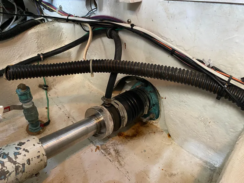 New shaft seals starboard