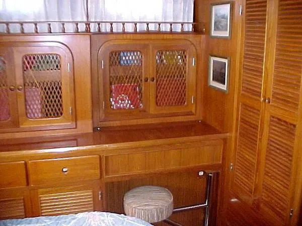 1984 SPINDRIFT / KHA SHING Cockpit motoryacht