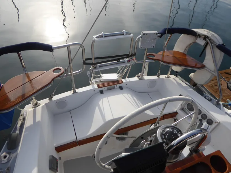 Cockpit Looking Aft