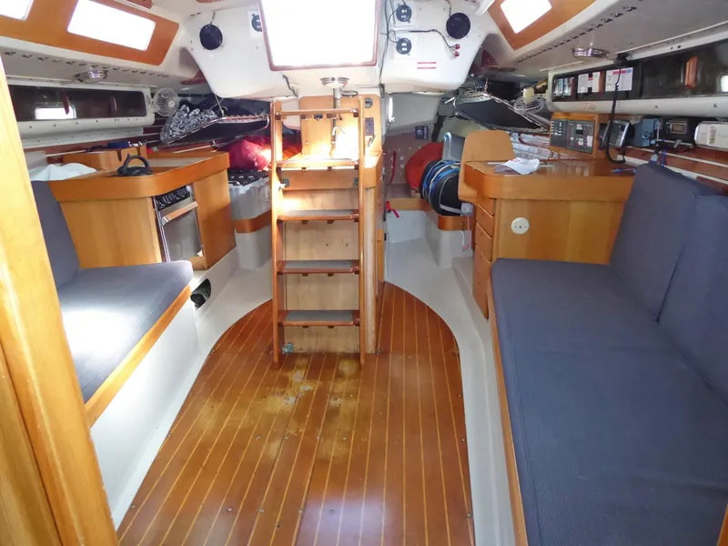 Interior looking aft