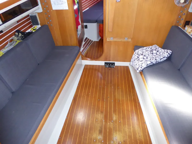 Interior looking forward