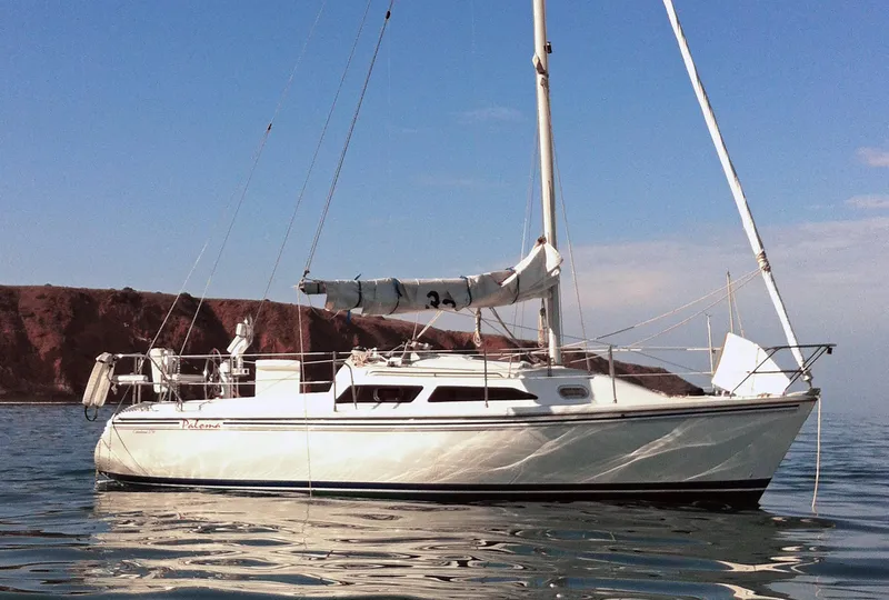 Catalina 270 @ anchor