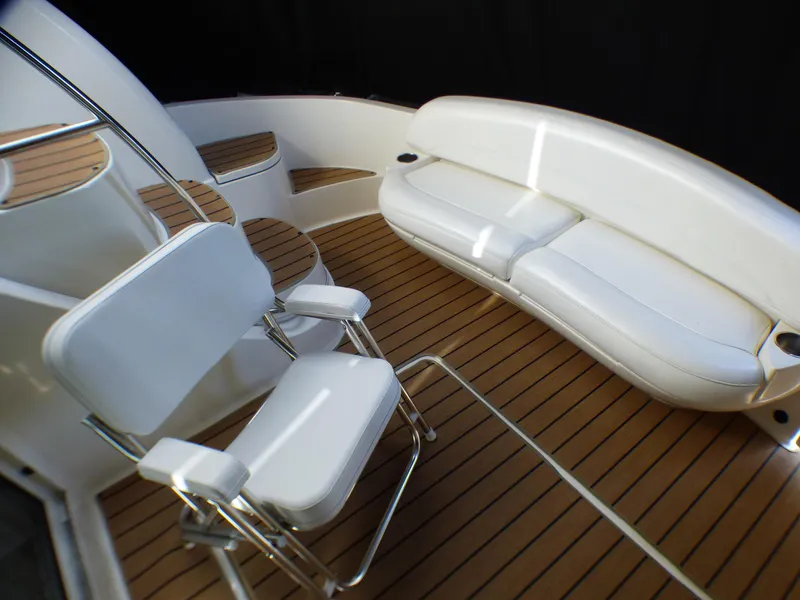 Built-In Cockpit Bench Seat with Storage