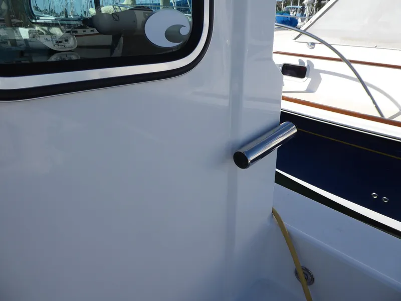 Starboard side of cabin