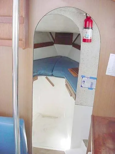 forward v-berth & head