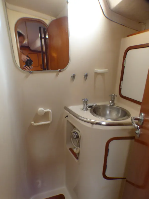 Separate Shower Room in Forward Cabin