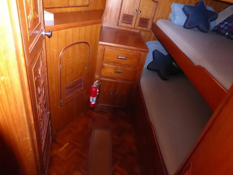 Foward cabin storage
