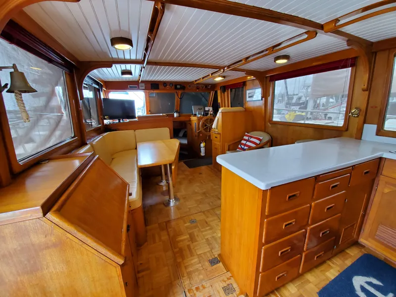 Interior looking forward